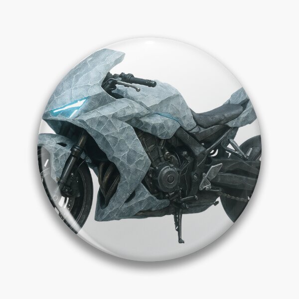 Item preview, Futuristic Stone Motorcycle Clip Art PNG – Sci-Fi Concept Bike designed and sold by Creative88Art.