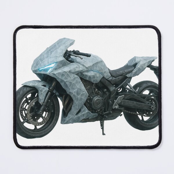 Item preview, Futuristic Stone Motorcycle Clip Art PNG – Sci-Fi Concept Bike designed and sold by Creative88Art.