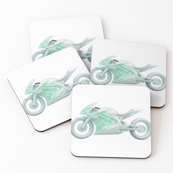 Item preview, Futuristic Energy Motorcycle Clip Art PNG – Neon Tech Bike designed and sold by Creative88Art.