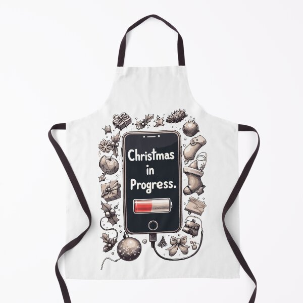 Item preview, Christmas in Progress: Low Battery Holiday Mode designed and sold by SplashPixel.
