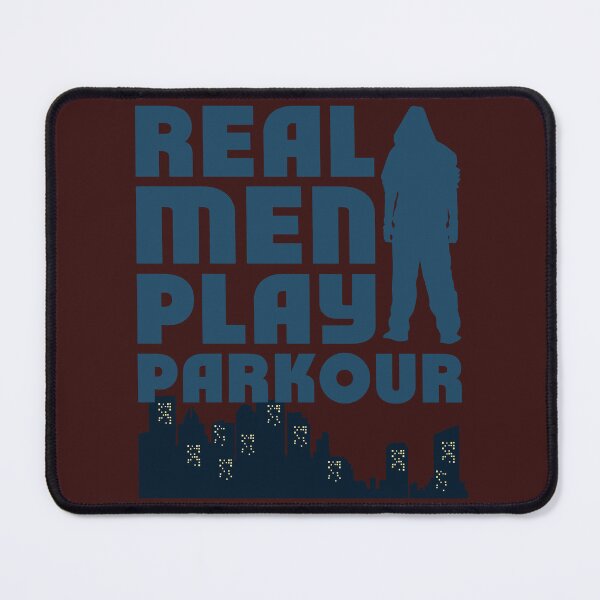 Item preview, Real Men Play Parkour-Urban Parkour Style designed and sold by Szpaku desart .