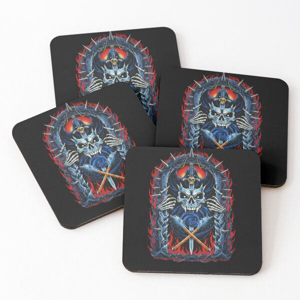 Item preview, Skull Dungeon Portal - Blue Hell Gate designed and sold by CoffinsArt.