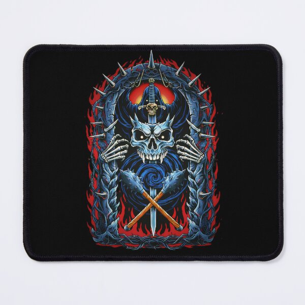 Item preview, Skull Dungeon Portal - Blue Hell Gate designed and sold by CoffinsArt.