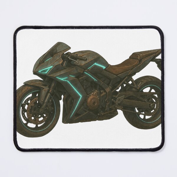 Item preview, Post-Apocalyptic Motorcycle Clip Art PNG – Industrial Bike designed and sold by Creative88Art.