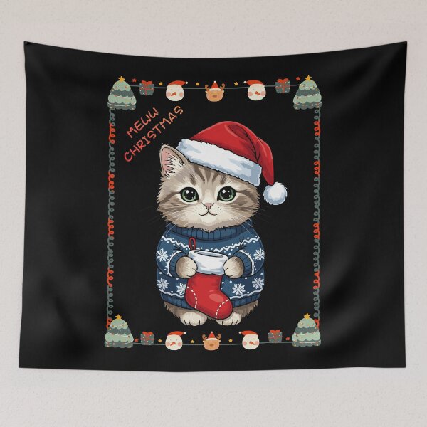 Item preview, Meww Christmas Celebrate the joy, warmth, and magic of the season designed and sold by THEVONZA.
