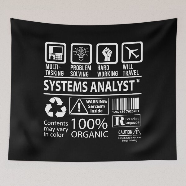 Item preview, Systems Analyst designed and sold by vanejamofedau.