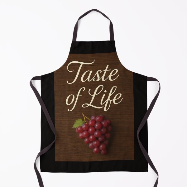 Item preview, Taste of Life – Natural Grapes Illustration on Rustic Wood Background designed and sold by @majovegana.