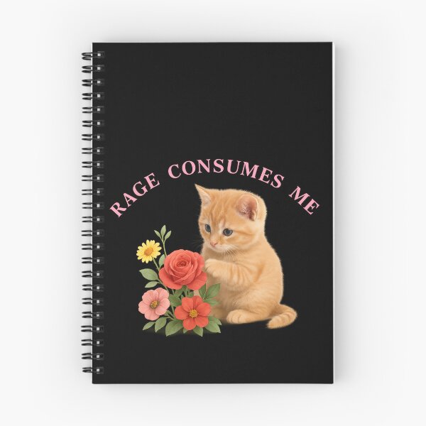 Item preview, Rage Consumes Me Funny cat designed and sold by IdealDo.