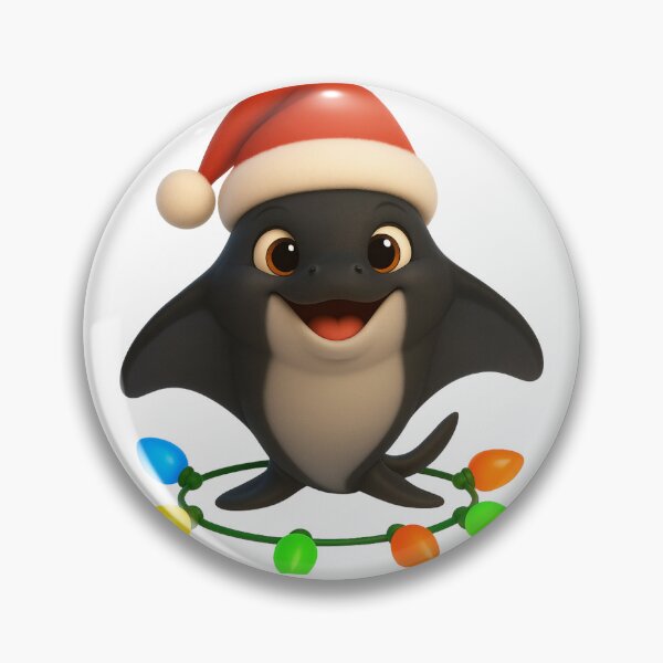 Item preview, Christmas Manta Ray designed and sold by Sillytoe.