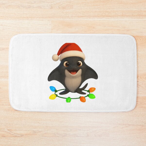 Item preview, Christmas Manta Ray designed and sold by Sillytoe.