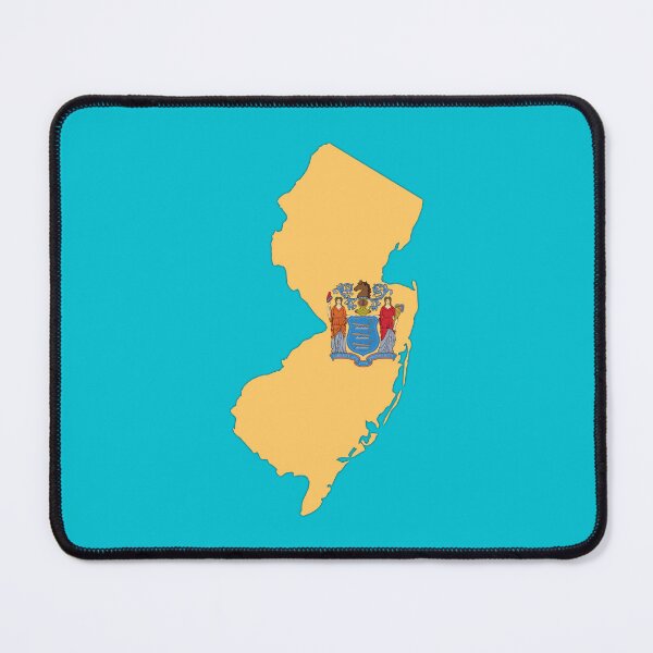 Item preview, New Jersey State Pride, Vintage Map & Seal designed and sold by mashmosh.