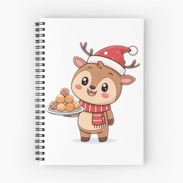 Item preview, Sweet Reindeer with Chocolate Truffles – Cozy Holiday Art by Vivo Studio designed and sold by VivoStudio.