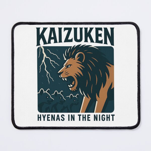 Item preview, Kaizuken Hyenas in the night designed and sold by kaizuken.