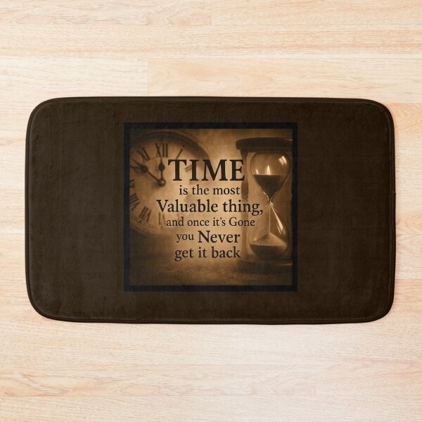 Item preview, time is the most valuable thing designed and sold by ocd_Jessica.