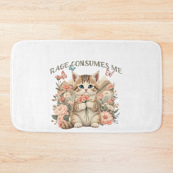 Item preview, Rage Consumes Me Funny cat designed and sold by IdealDo.