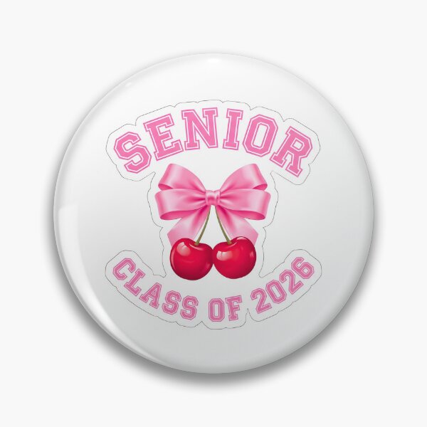 Artikelvorschau, Senior 2026 Coquette Schleife Kirsche - Class of 2026 Pink Aesthetic entworfen und verkauft von Abdeelol.