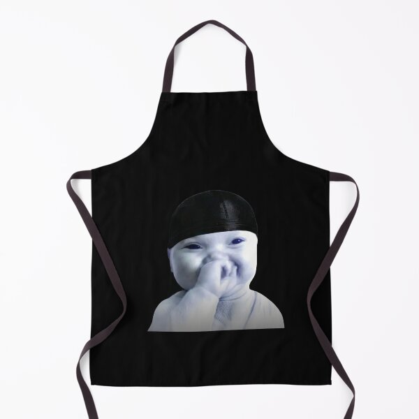 Item preview, Tuff AI Niche Baby Holding Laugh Meme In Durag designed and sold by elderberry.