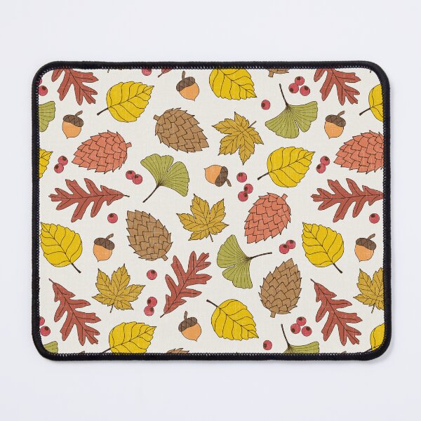 Item preview, Autumn Botanicals Leaves and Pinecones Toss designed and sold by TrilbyWorks.