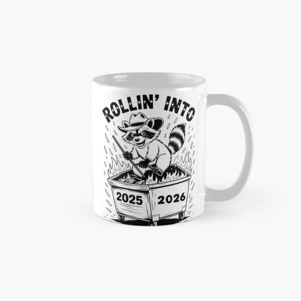 Item preview, Raccoon Dumpster Fire 2025 to 2026 designed and sold by designleon19.