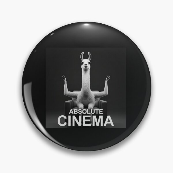 Item preview, Absolute Cinema Llama Meme Humor Joke designed and sold by elderberry.