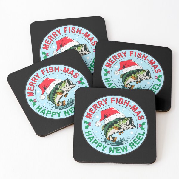 Item preview, Merry Fish-mas Happy New Reel designed and sold by BlueSkyTheory.