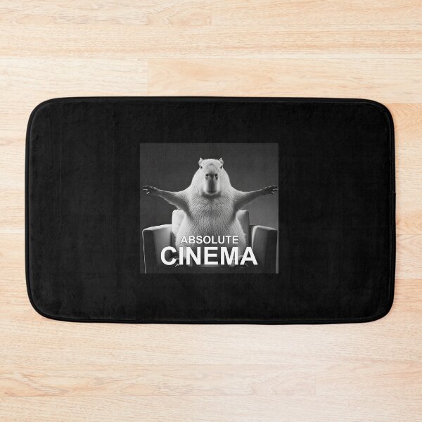 Item preview, Capybara Absolute Cinema Meme Humor designed and sold by elderberry.