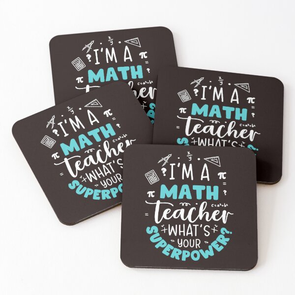 Item preview, I'm a Math Teacher -What's Your Superpower? T-shirt  designed and sold by Viktorio Art Shop.