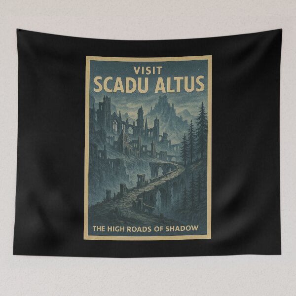 Item preview, Visit Scadu Altus — The High Roads of Shadow designed and sold by ChickenFund.