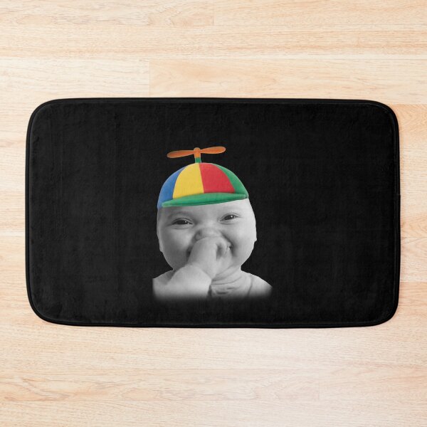 Item preview, Tuff AI Niche Baby Holding Laugh Meme In Propeller Hat designed and sold by elderberry.