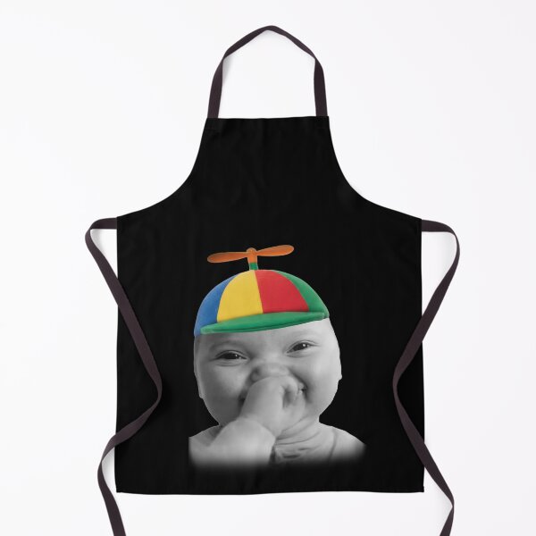 Item preview, Tuff AI Niche Baby Holding Laugh Meme In Propeller Hat designed and sold by elderberry.