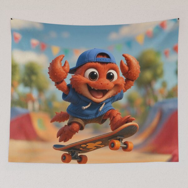 Item preview, Skater King Crab designed and sold by Sillytoe.