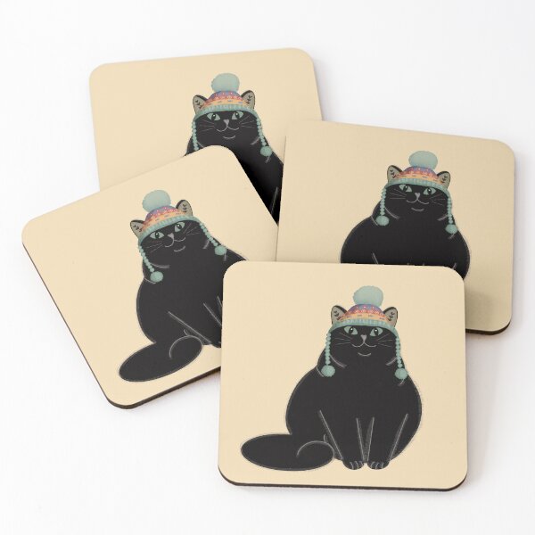 Item preview, Hygge Black Cat designed and sold by Rae Taylor.