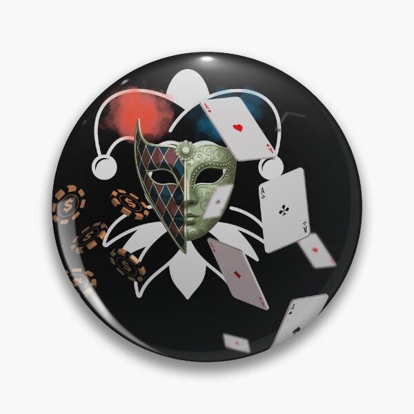Item preview, A clown dealing cards- for poker players designed and sold by Lovelalaland.