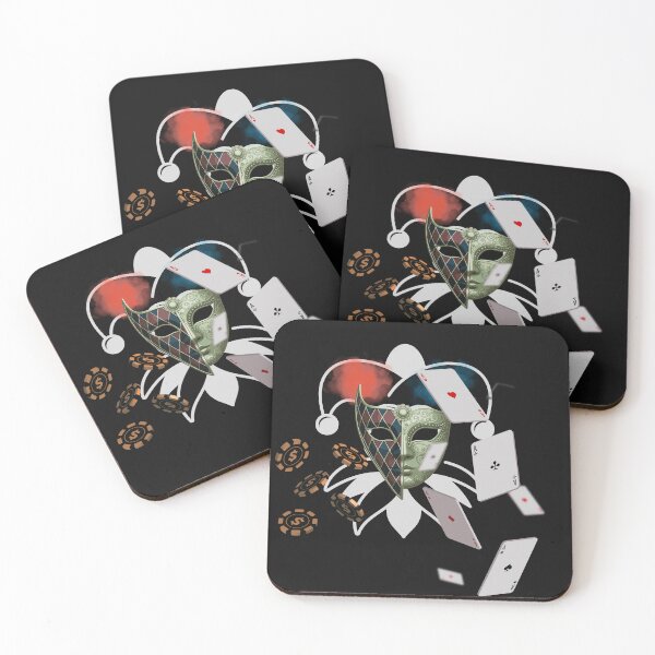 Item preview, A clown dealing cards- for poker players designed and sold by Lovelalaland.