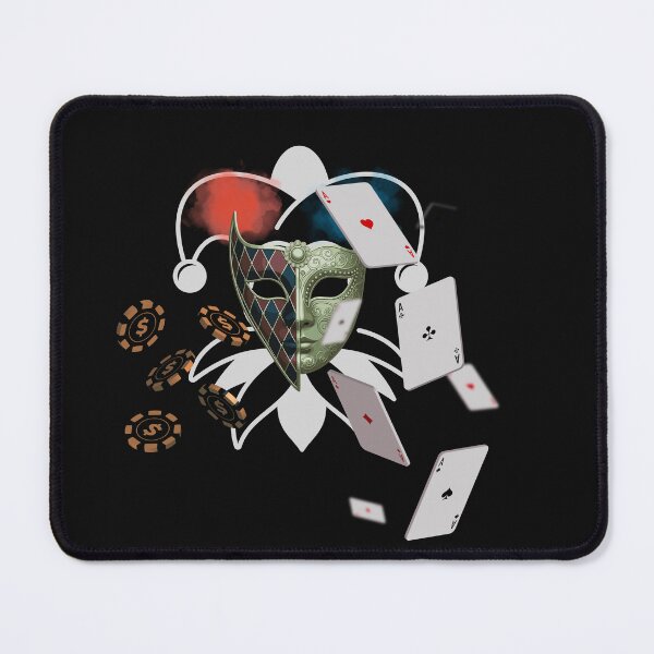 Item preview, A clown dealing cards- for poker players designed and sold by Lovelalaland.