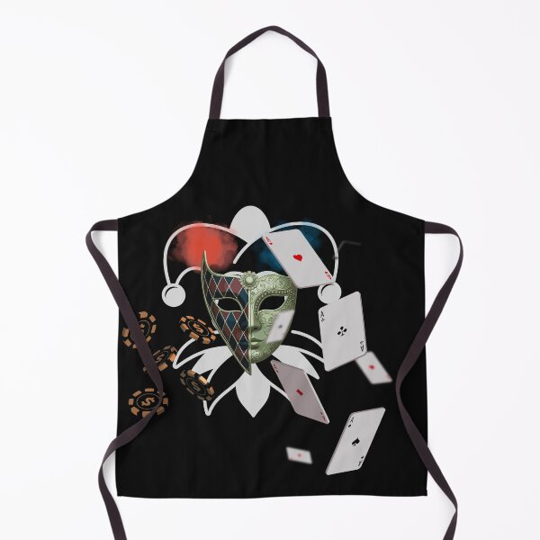 Item preview, A clown dealing cards- for poker players designed and sold by Lovelalaland.