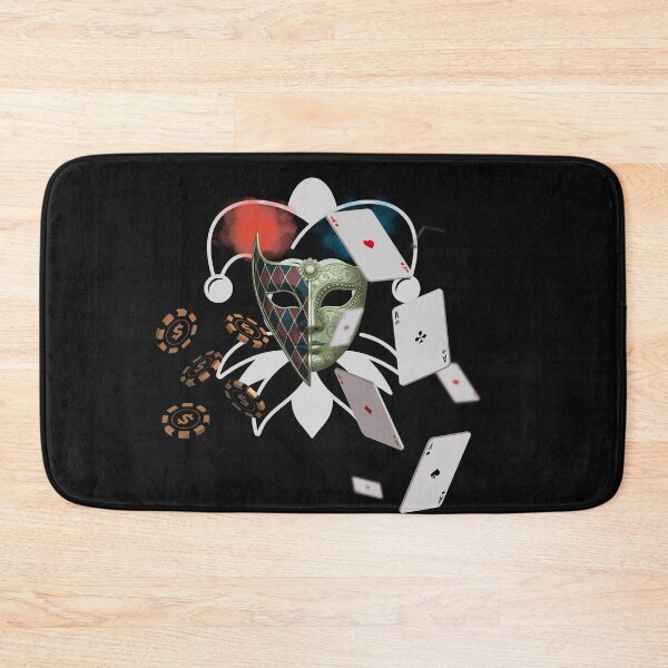 Item preview, A clown dealing cards- for poker players designed and sold by Lovelalaland.