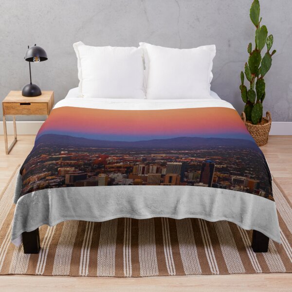 Item preview, Sunset over Urban Tucson Skyline designed and sold by Phakade's Photos.