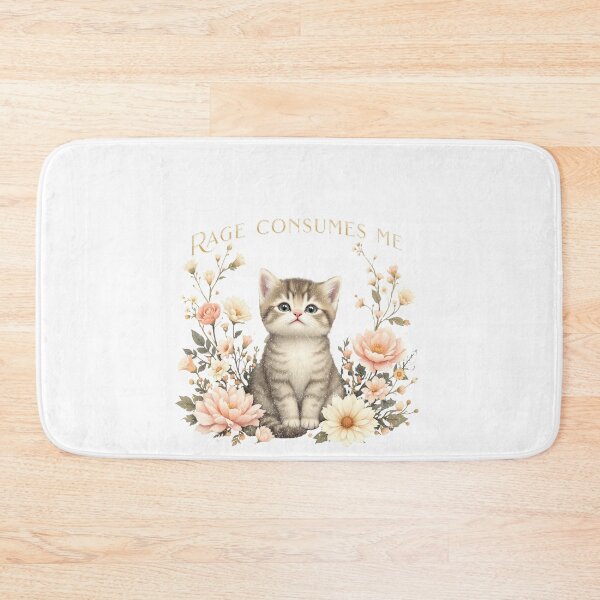 Item preview, Rage Consumes Me Funny cat designed and sold by IdealDo.