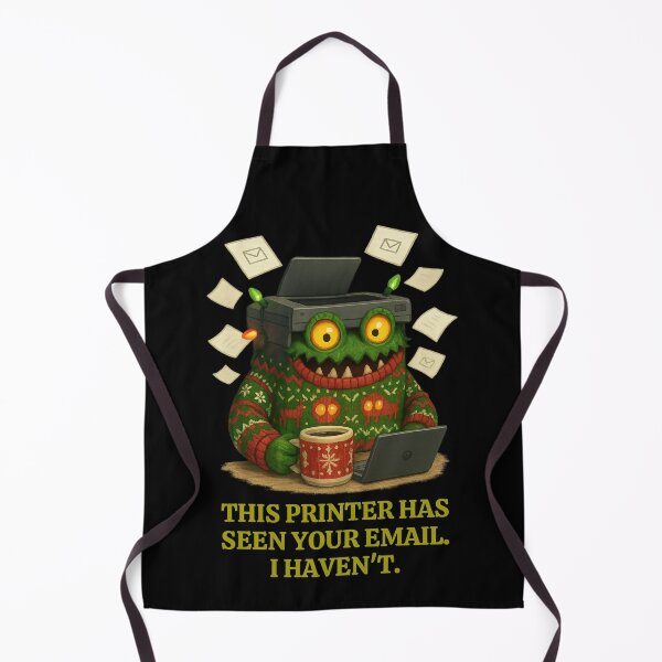 Item preview, Ugly Sweater Printer Monster Email Chaos designed and sold by I AM BRO.