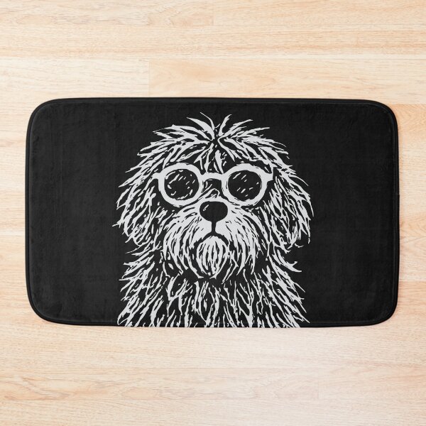 Item preview, Messy Hair Don’t Care Dog – Funny Scruffy Dog Sketch Illustration | Dog Lover Gift designed and sold by station-one.