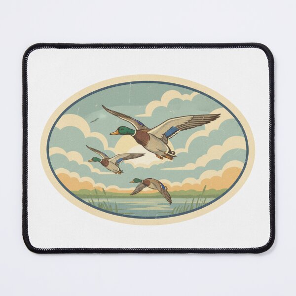 Item preview, Vintage Flying Ducks designed and sold by rustyroofco.