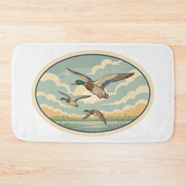Item preview, Vintage Flying Ducks designed and sold by rustyroofco.