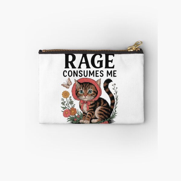 Item preview, Rage Consumes Me Funny cat designed and sold by IdealDo.