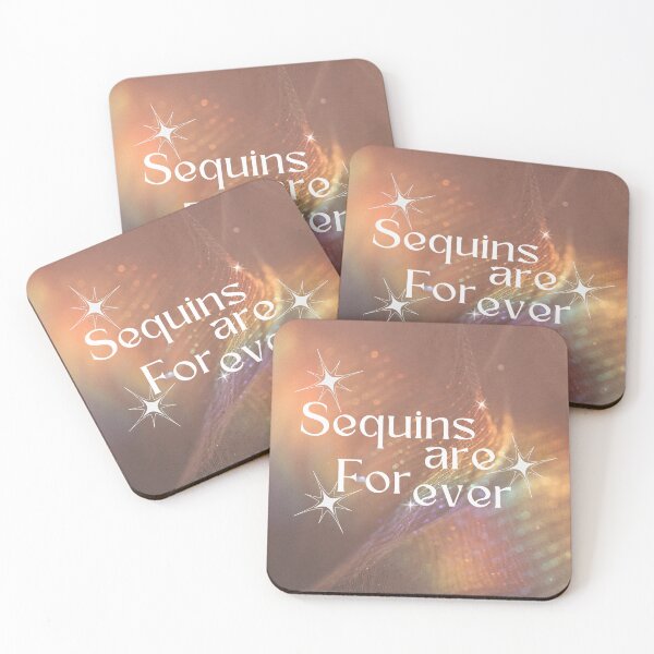 Item preview, sequins are forever! designed and sold by Izzy's Stuff and Things.