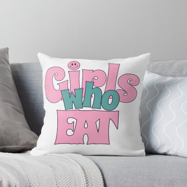 Item preview, Girls who eat Quote Positive   designed and sold by CeliaZnx.