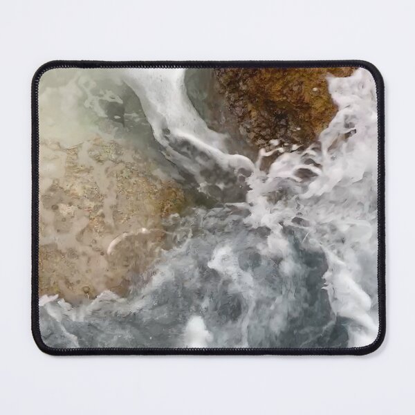 Item preview, Ocean Foam Flowing Around Coastal Rock designed and sold by Torizo.