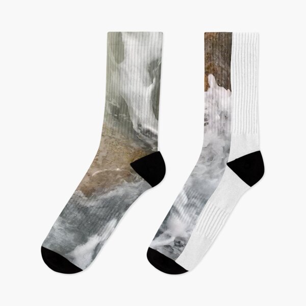 Item preview, Ocean Foam Flowing Around Coastal Rock designed and sold by Torizo.
