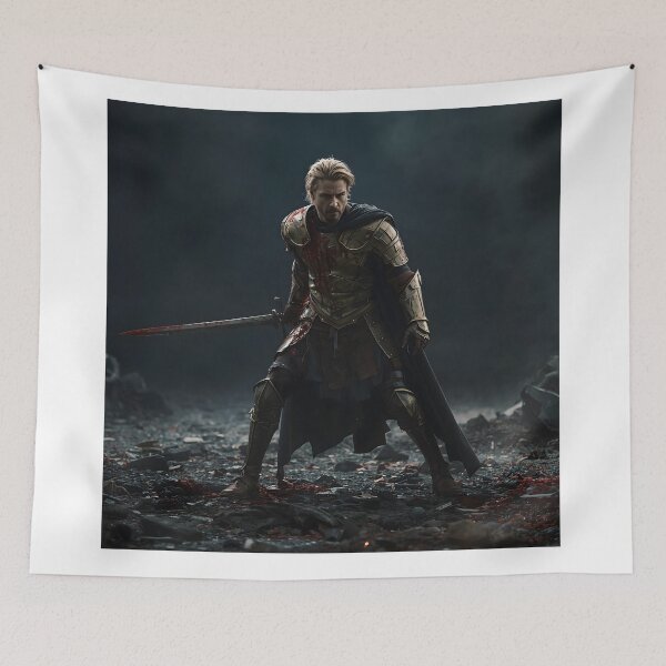 Item preview, Cassius au Bellona – Morning Knight | Red Rising Fan Art designed and sold by InkloreCulture.