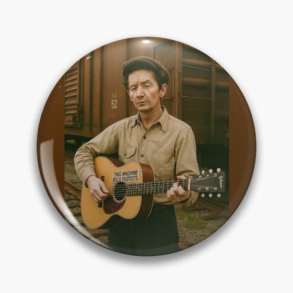 Item preview, Woody Guthrie  designed and sold by Halifaxartguy.